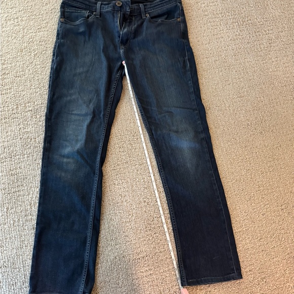 Paige Men's Dark Blue Jeans - Picture 1 of 5